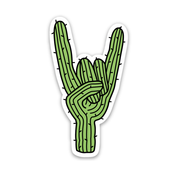 Keep Nature Wild® Vinyl Sticker - Rocking Saguaro