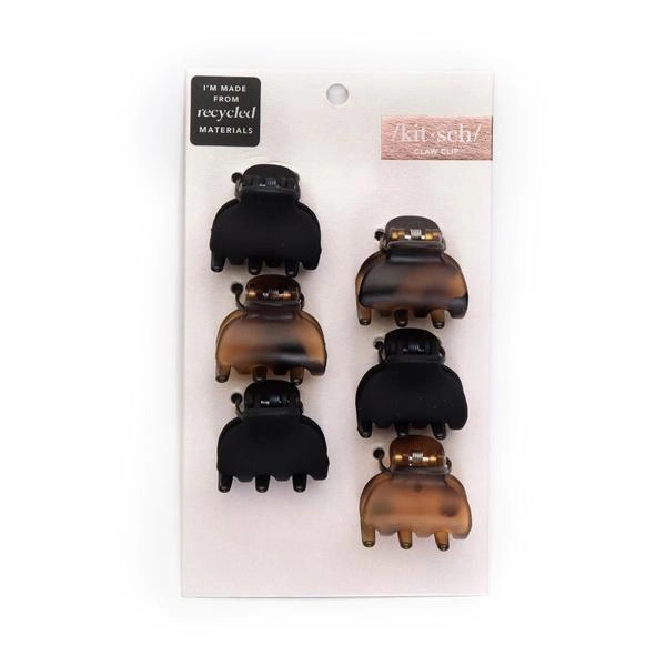 Kitsch® Recycled Plastic X-Small Claw Clips