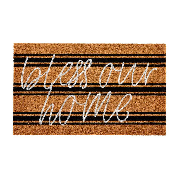 Mud Pie® Bless Our Home Doormat
