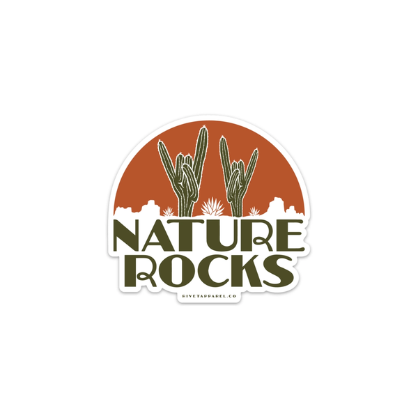 Rivet Apparel Co® Vinyl Sticker -Nature Rocks