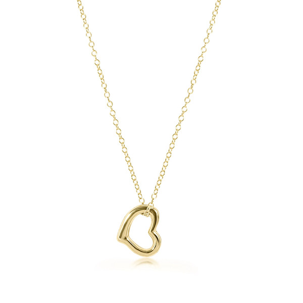 enewton® 16" Gold Classic Love Charm Necklace