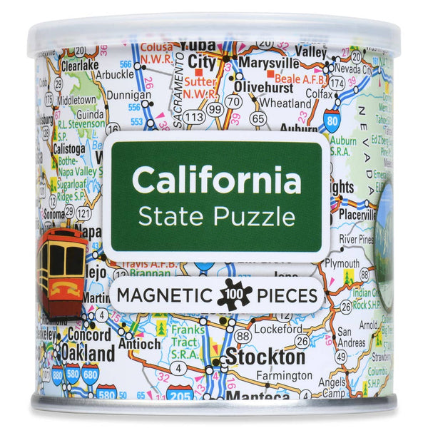 Geotoys® Magnetic Puzzle - California
