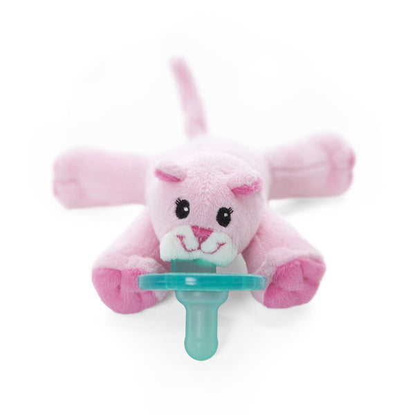 WubbaNub® Infant Pacifier - Pink Kitty