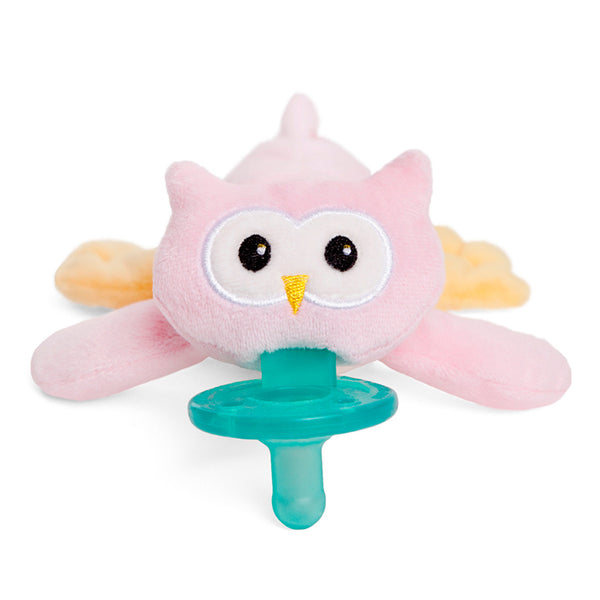 WubbaNub® Infant Pacifier - Pink Owl